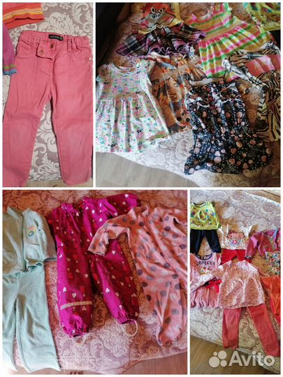 Детские вещи пакетом на девочку 92 98 104
