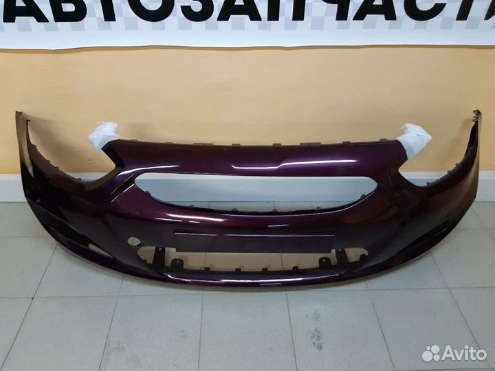 Бампер в цвет PXA Hyundai Solaris 2011-2014