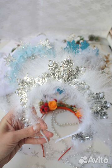 Ободок на новый год