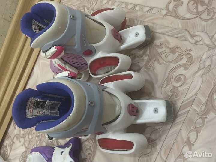 Детские ролики и защита