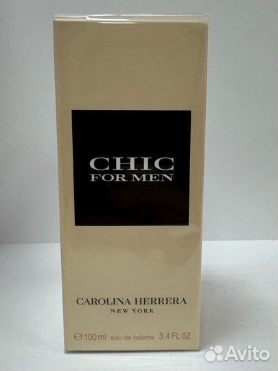 Carolina Herrera Chic for men edt 100мл