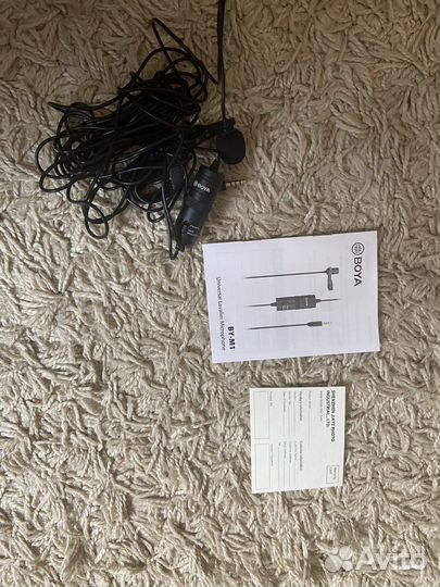 Микрофон петличный boya BY-M1