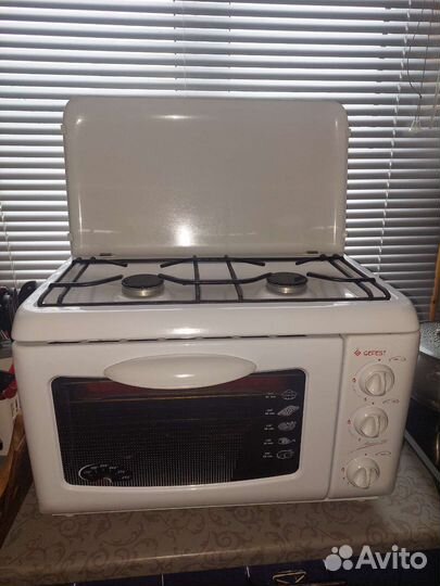 Газовая плита gefest 2 комфорки с духовкой