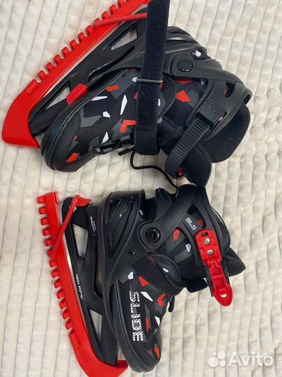 Коньки детские раздвижные 31 36