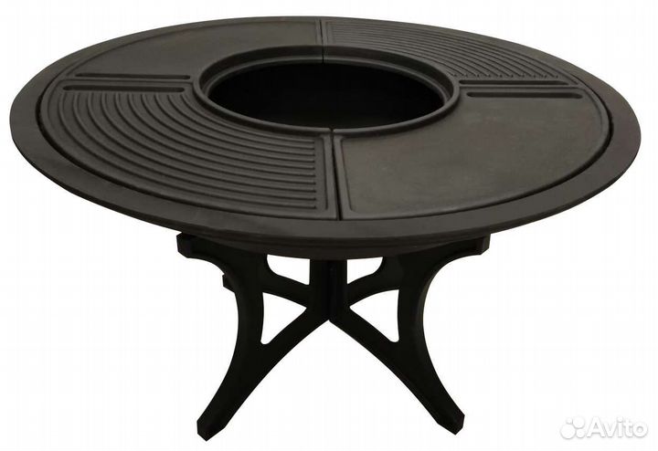 Чаша костровая 70 см чугунная. Литая