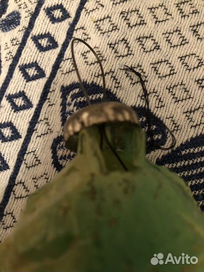 Ёлочная игрушка шишка