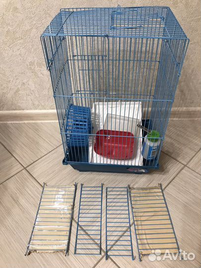 Клетка для грызунов и птиц высота 46 см, широта 20