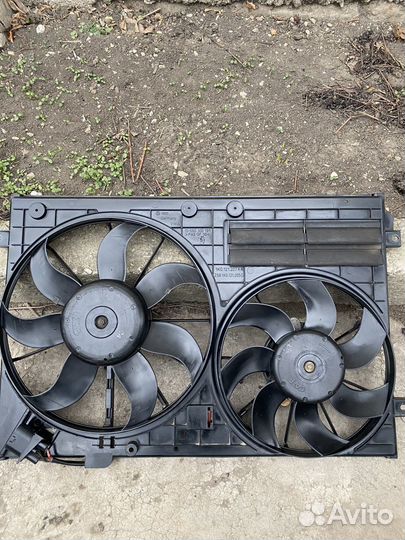 Диффузор вентилятора volkswagen b6