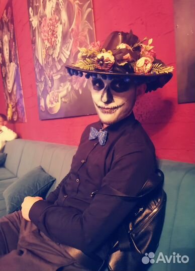 Грим на хэллоуин новый год вечеринку косплей