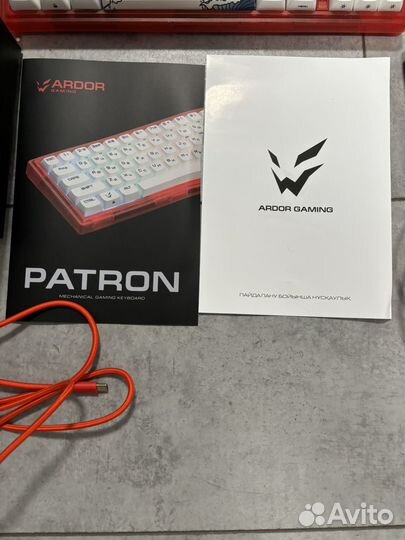 Клавиатура ardor gaming patron