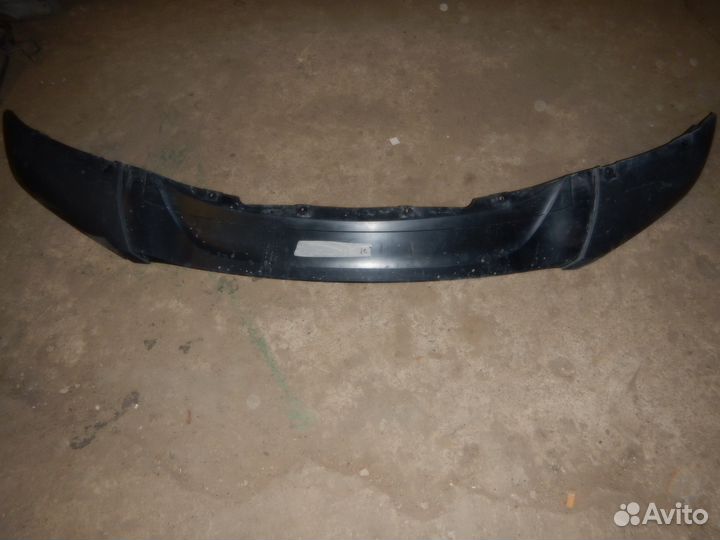 Спойлер (юбка) бампера переднего BMW X6 F16 М