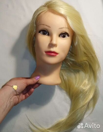 Манекен новый. Голова для причесок