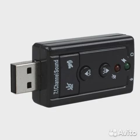Аудиокарта внешняя USB