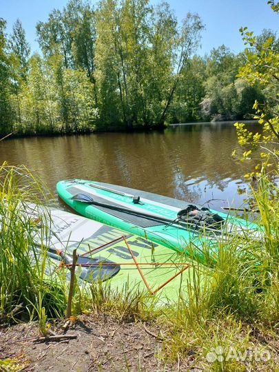 Прогулки на сапах /SUP досках по реке Сестре