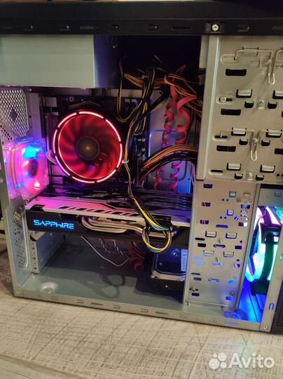 Игровой компьютер core i7/ rx580/ 16Gb