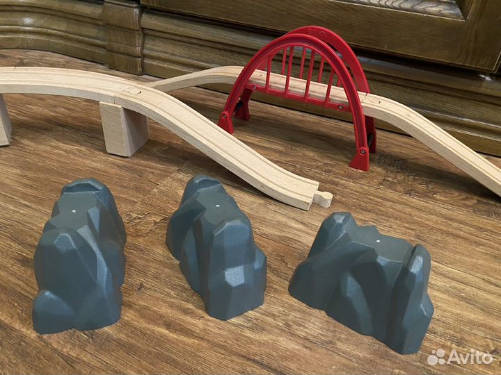 Деревянная железная дорога brio оригинал