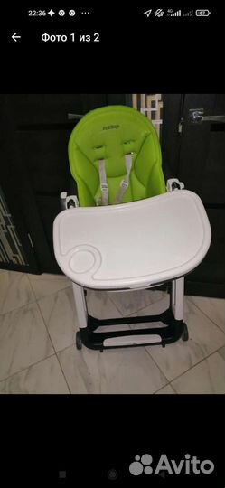 Стульчик для кормления peg perego siesta