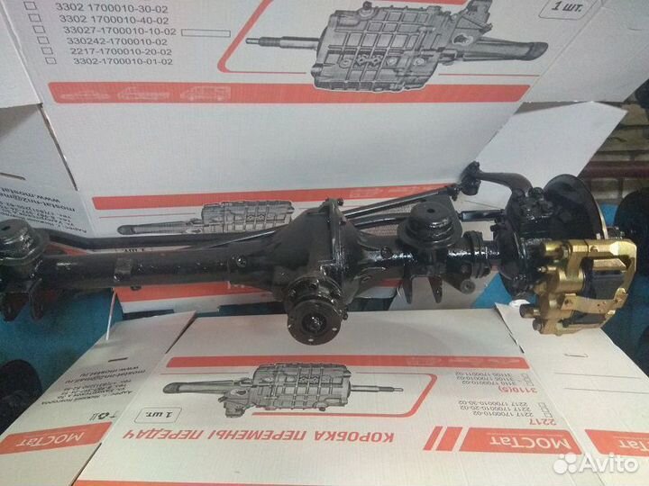 Мост передний в сборе на УАЗ Хантер Спайсер