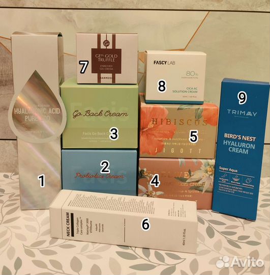Косметика сыворотка крема д/лица Корея