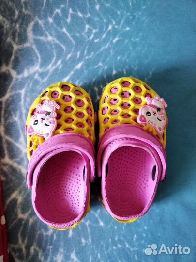 Купальник детский 80 и сабо 19