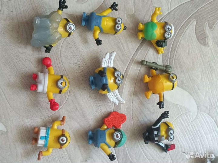 Миньоны из макдональдса