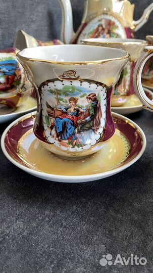 Фарфоровый чайный сервиз кисловодский