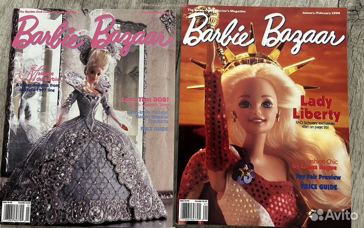 Barbie bazaar барби редкие журналы