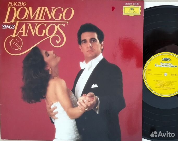 Placido Domingo Sings Tangos. 1981 Orig. Germany