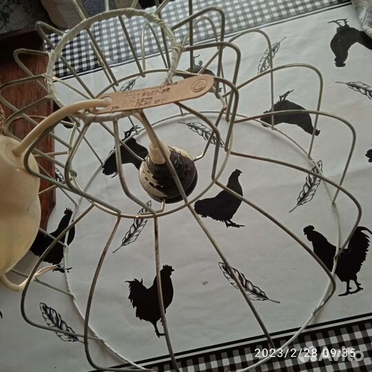 Люстра абажур, СССР, новая