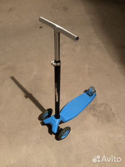 Самокат детский трехколесный бу