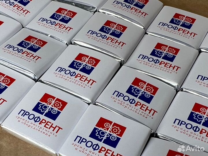 Шоколадки с логотипом