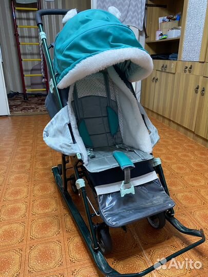 Коляска санки