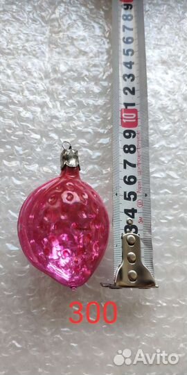 Елочные игрушки СССР