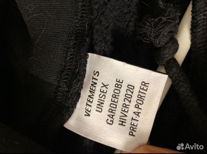 Худи Vetements Interpol