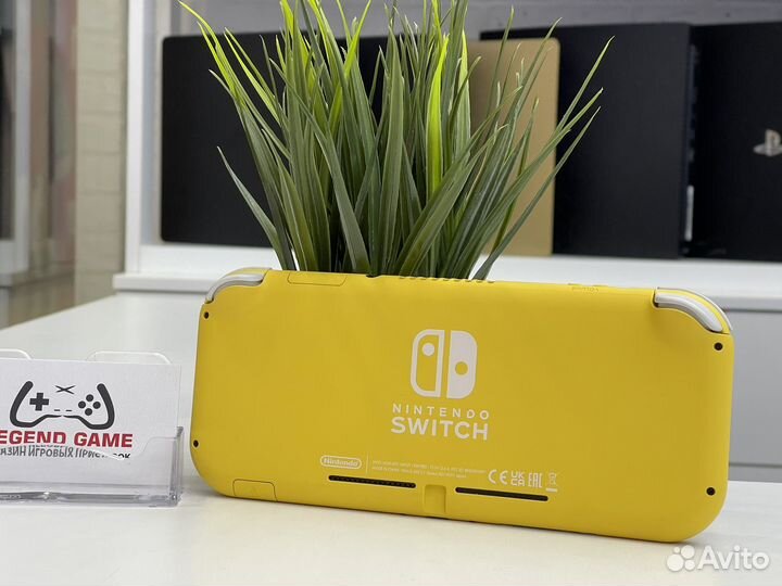 Nintendo Switch желтый + много игр