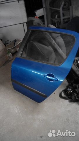 Дверь задняя левая Peugeot 307