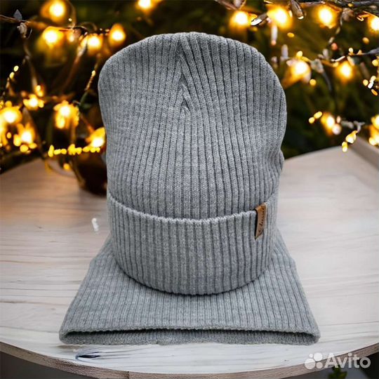 Шапка и снуд для мальчика