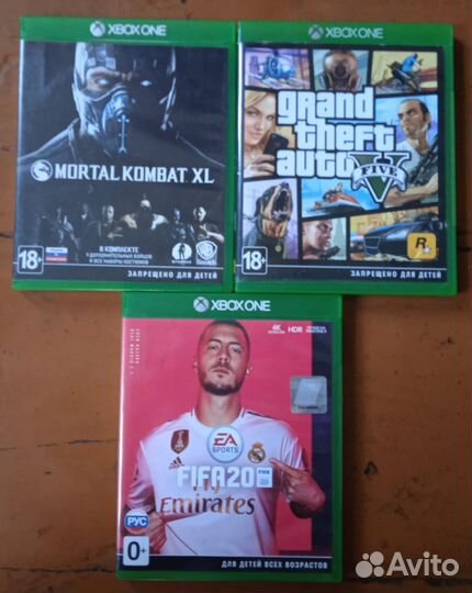Игровые диски Xbox One