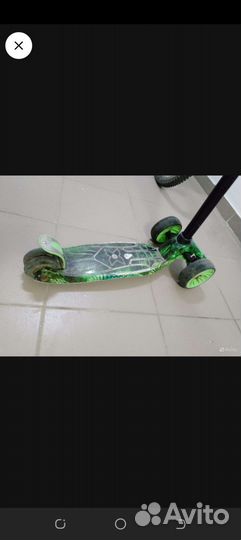 Самокат 3х колесный
