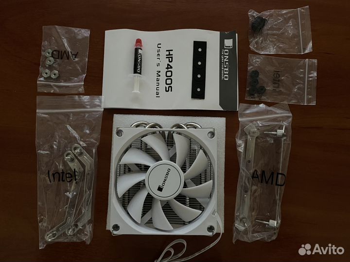 Кулер Jonsbo HP400s White