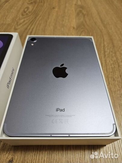 iPad mini 6 64gb wifi+cellular состояние нового