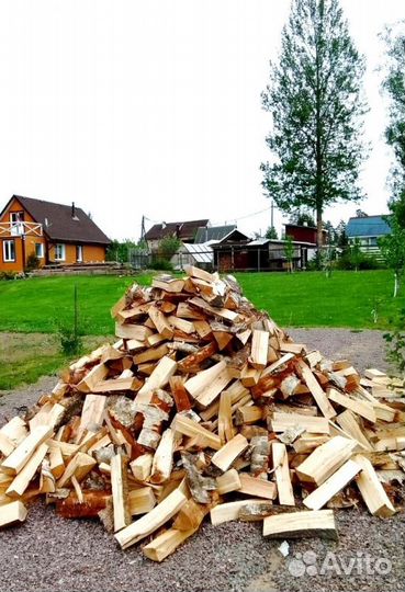 Дрова колотые Ольха