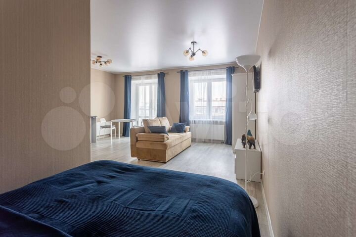Квартира-студия, 34 м², 6/6 эт.