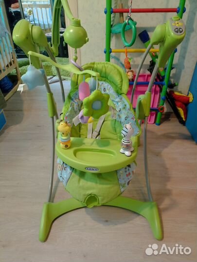 Электрические детские качели Graco Silhouette