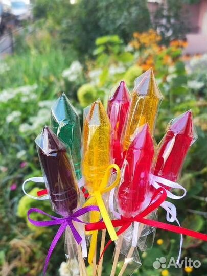 Леденцы на палочке на заказ