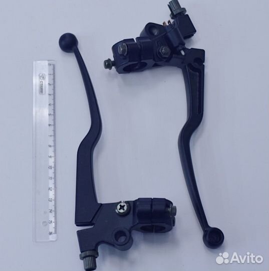 Ручки металлические тормоза сцепления иж (пара)