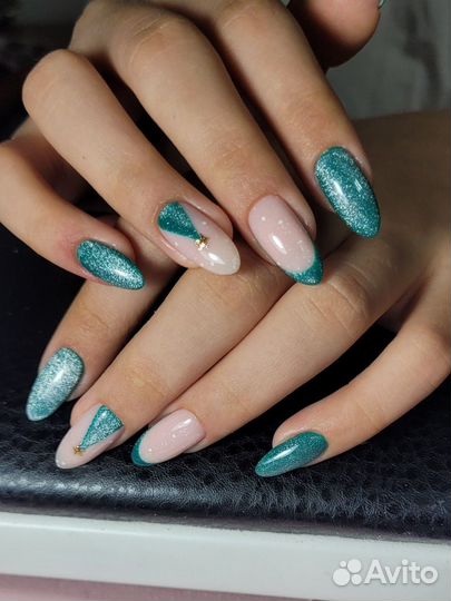 Комбинированный маникюр мкр. Северный