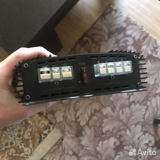 Усилитель AMP Mass 2.100 и Мафон Prology CMX-165