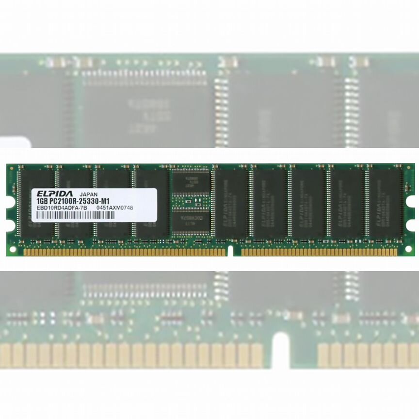 [EBD10RD4ADFA-7B] Оперативная Память Elpida Ddr 1gb Ebd10rd4adfa-7b