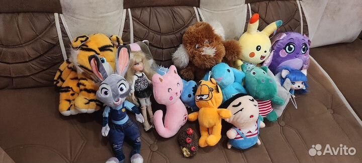 Мягкие игрушки пакетом